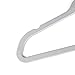 Quality Kids Plastic 30 Pack Non Velvet Non-Flocked Thin Compact Children's Hangers Swivel Hook for Shirts Blouse Coats (Gray, 30)