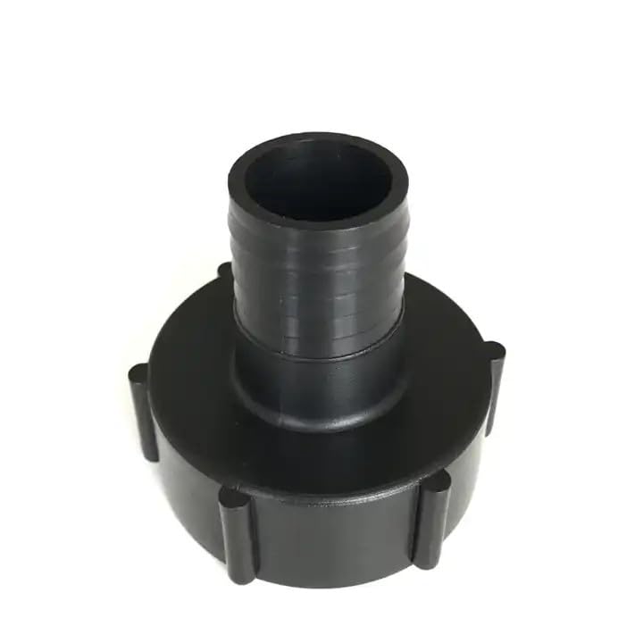 CENPEK Tank Hose Adapter Plastic IBC Tank Adapter Garden Hose Adapter Fittings Tools 60mm Thread Import to 1in(25mm) Connect Hose