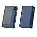 for Astell&Kern KANN Cube, Handmade Miter PU Leather Case Cover [Patented Stand Case] Kann Cube Case (Light Black)