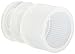 Globe Scientific 118127C Polyethylene Flange Plug Cap for Test Tubes, 12mm Size, Clear (Pack of 1000)