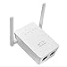 MECO WiFi Range Extender, Wireless Repeater 300Mbps WiFi Signal Amplifier Supports Repeater/Access Point/Router Mode with Two Network Interfaces