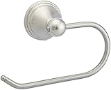 AmazonBasics AB-BR808-SN Toilet Paper Holder, Satin Nickel