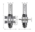 Amana Tool In-Stile/Rail Straight Plywood - 55439