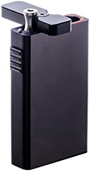 Aluminum Cigarette Case and Box- Black