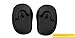 Silicone Ear Covers (Black) (2 Styles)