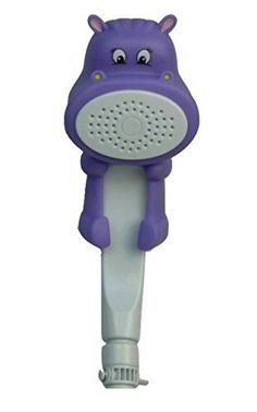 Rubber Duckie & Friends RDNF-H Child's Bath and Shower Wand, Hippo