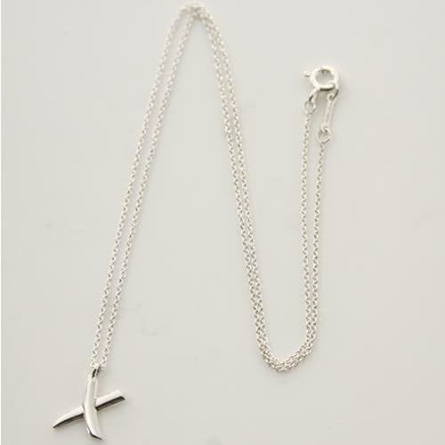 Amazon Co Jp ティファニー Tiffany Co パロマ Xペンダント スモール 16in 服 ファッション 小物