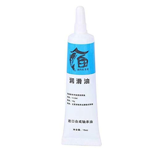 QUICATCH Fishing Reels Oil Lubricant Grease Fish Wheel Bearing Lubricant Maintenance Set 10g(White)