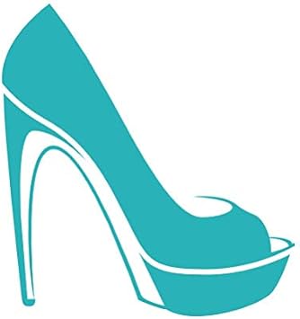 teal stiletto heels