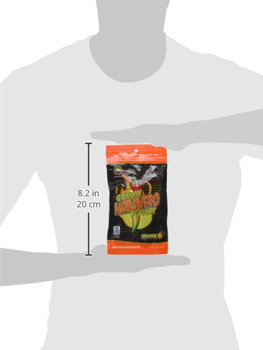 GUMMY HABANERO PEPPER (1.75OZ)- MADE WITH REAL HABANERO PEPPERS (STRONG HEAT)