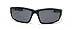 Vertx Men's Polarized Sunglasses Sport Cycling Outdoor w/ Free Microfiber Pouch – Black Frame – Smoke Lens