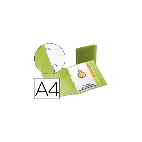 Liderpapel CA66 A4 2 Round Ring Binder - Green