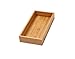 YBM HOME Bamboo Drawer Organizer Storage Box for Kitchen Drawer, Junk Drawer, Office, Bedroom, Children Room, Craft, Sewing, and Bathroom, 6x15x2 inch