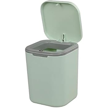 Amazon Com Hommp Tiny Countertop Trash Can 0 5 Gallon With Push