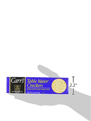 Carr's Table Water Crackers with Sesame Seeds, 4.25 Oz - Thumbnail 7