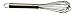 12.5 Inch Balloon Whisk - 18/8 Stainless Steel - 8 Sturdy Wires - Gourmetics Kitchens Cooking Whisk