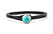 Tulsi Ginger Wrap Bracelet by Genuine Italian Vegetable-Tanned Leather with Turquoise Stone Closure | Handmade in Italy