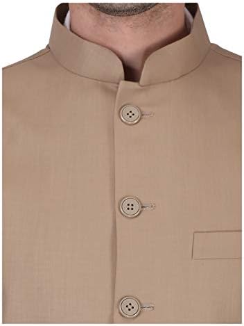 Blacksmith Ink Blue Viscose Formal Waist Coat for Men
