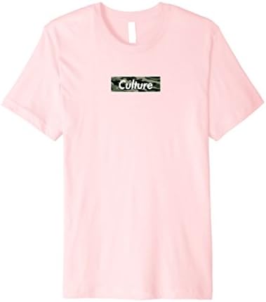 Men's Culture Camo Logo Box Premium T-Shirt XL Pink