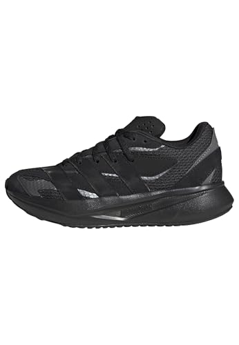Adidas Unisex-Kids Lightstride Sportswear, Black/Black/Iron Metallic, 5