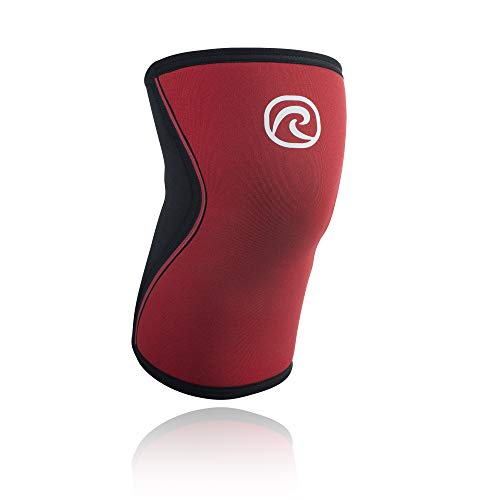 Rehband Unisex's RX Knee Sleeve 5mm Red (S),7391813016191