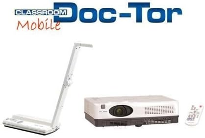 Elmo 1337-1261 Bundle System with MO-1 Visual Presenter (White) and CRP-261 Projector