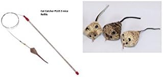 Cat Catcher Combo Pack - Cat Catcher Plus 3 Refill Mice by Da Bird