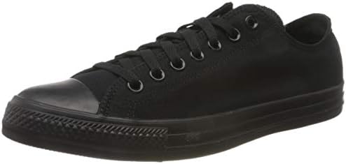 black chuck taylors low