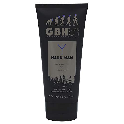 Grievous Bodily Hair Hard Man Firm Hold Sculpting Gel for Men (200ml)