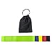 Resistance Loop Bands Set of 5, Exercise Bands for Working Out and Physical Therapy, with Carrying Bag