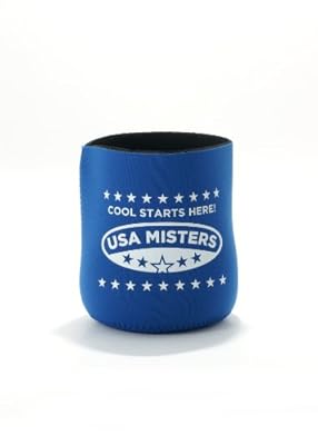 CoreGear USA Misters 1.5 Liter Personal Mister Pump Spray Bottle Cool Sleeve (Blue)