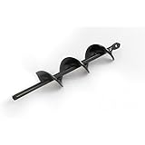 Willard & May Flower Bulb HEX Shaft Drill Planter, Non-Slip â€“ 1.75 by 9 inch - Bulb & Bedding Plant Auger