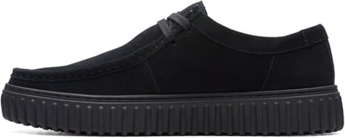 Amazon.com | Clarks - Mens Ashcott Cup Shoes, Color Black Suede