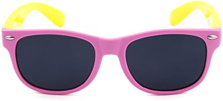 Momma'sJoy Flexible Polarized Kids Sunglasses for Boys Girls Children Age 1-10 Yr