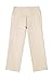 Bienzoe Girl's School Uniforms Stretchy Polyester Adjust Waist Flat Front Pants Khaki 14