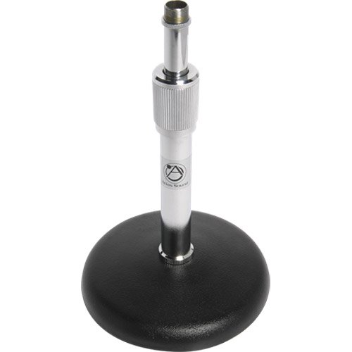 Atlas Sound DS7 Adjustable Height Desktop Microphone Stand - Chrome