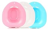 Sitz Bath for Toilet - Hemorrhoids Postpartum Treatment - Pregnant Patients Healing Recovery Soaking Tub Pink