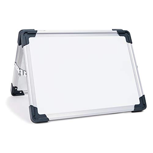 Juvale Foldable Dry Erase Whiteboard Easel for Table Top