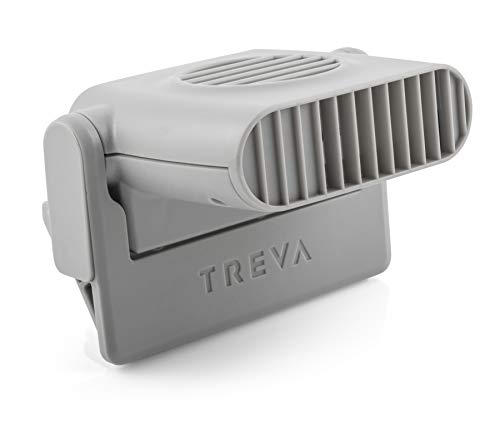 Treva Mini Clip On Fan - Tiny Personal Fan Clips onto Cell Phones, Tablets, Laptop Computers – Cordless, Battery Operated - Portable Cooling for Travel, Bed, Camping, Beach, Outdoors - Thumbnail 6