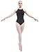 Dance Favourite Open Back Stretch Bodysuit for Women and Girls High Neck Criss Cross Ballet Gymnastics Yoga