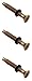 3) NEW Pentair 79104800 Pool Light Replacement Brass Pilot Screws w/Gum Washers