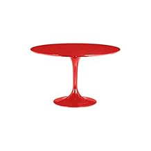 ZUO Mesa de Comedor Modelo Wilco - Rojo / 102174