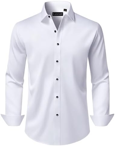 cremieux slim fit dress shirt Cremieux Slim Fit Non-Iron Spread Collar Mitered Cuff Step Weave Twill Dress Shirt, Mens, 17.0 x 34, Blue
