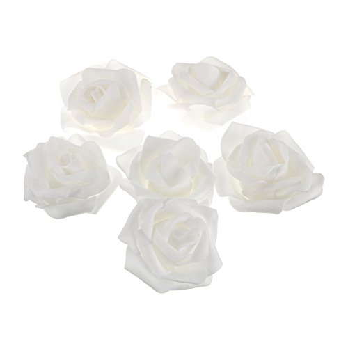 Tinksky 50pcs artificial floral roses flowers for home …