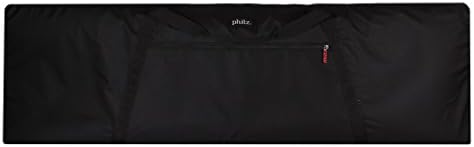 Keyboard Sleeve Bag, 76-Key Gig Bag, Durable, Padded, Black by Phitz