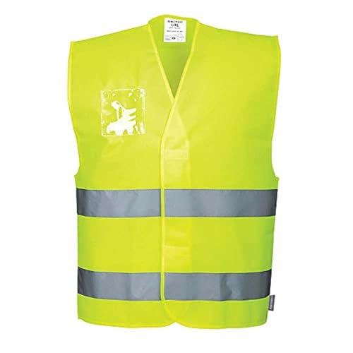 Portwest C475 hi-vis 2 Bands Weste ID, C475YERS/M
