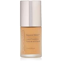 Jane Iredale Beyond Matte 3-in-1 Liquid Foundation, Long-wear, Buildable Coverage, Vegan, Clean, Cruelty Free, Semi Matte Finish, M7