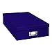 Pioneer Jumbo Scrapbook Storage Box, Bright Blue, 14.75 Inch x 13 Inch x 3.75 Inch