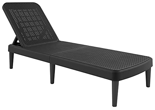Lagoon Tahiti, camastro para alberca con protección UV portátil, Plegable y facil de almacenar Marca (Color Negro)