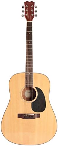Samick Music Corp SRD2 N Dreadnought Acoustic Guitar, Natural